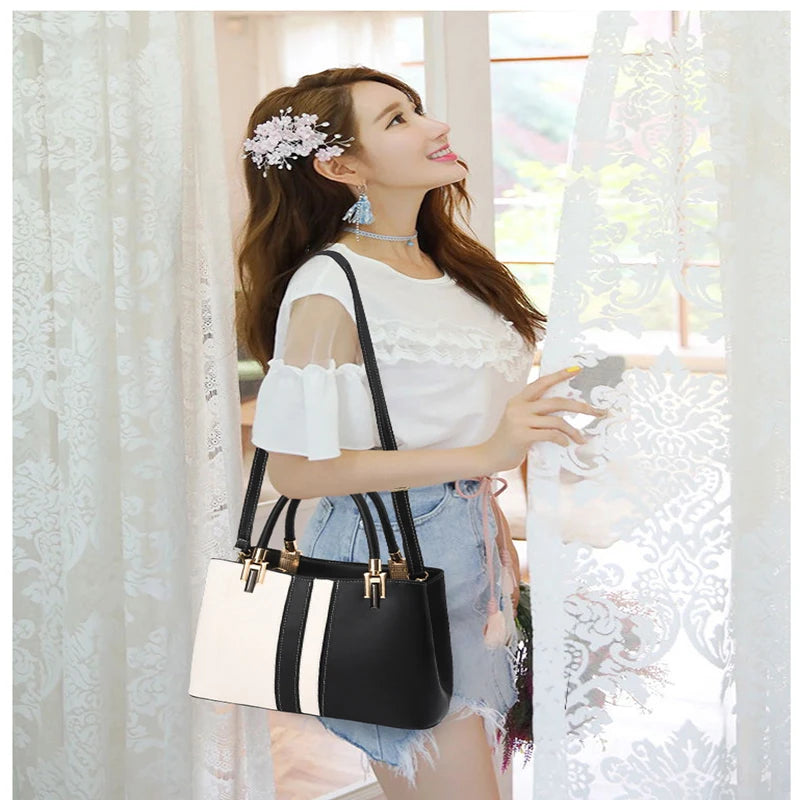 Women's Crossbody Bag PU Leather Shoulder Bag for Mum, Sister - Christmas Gift
