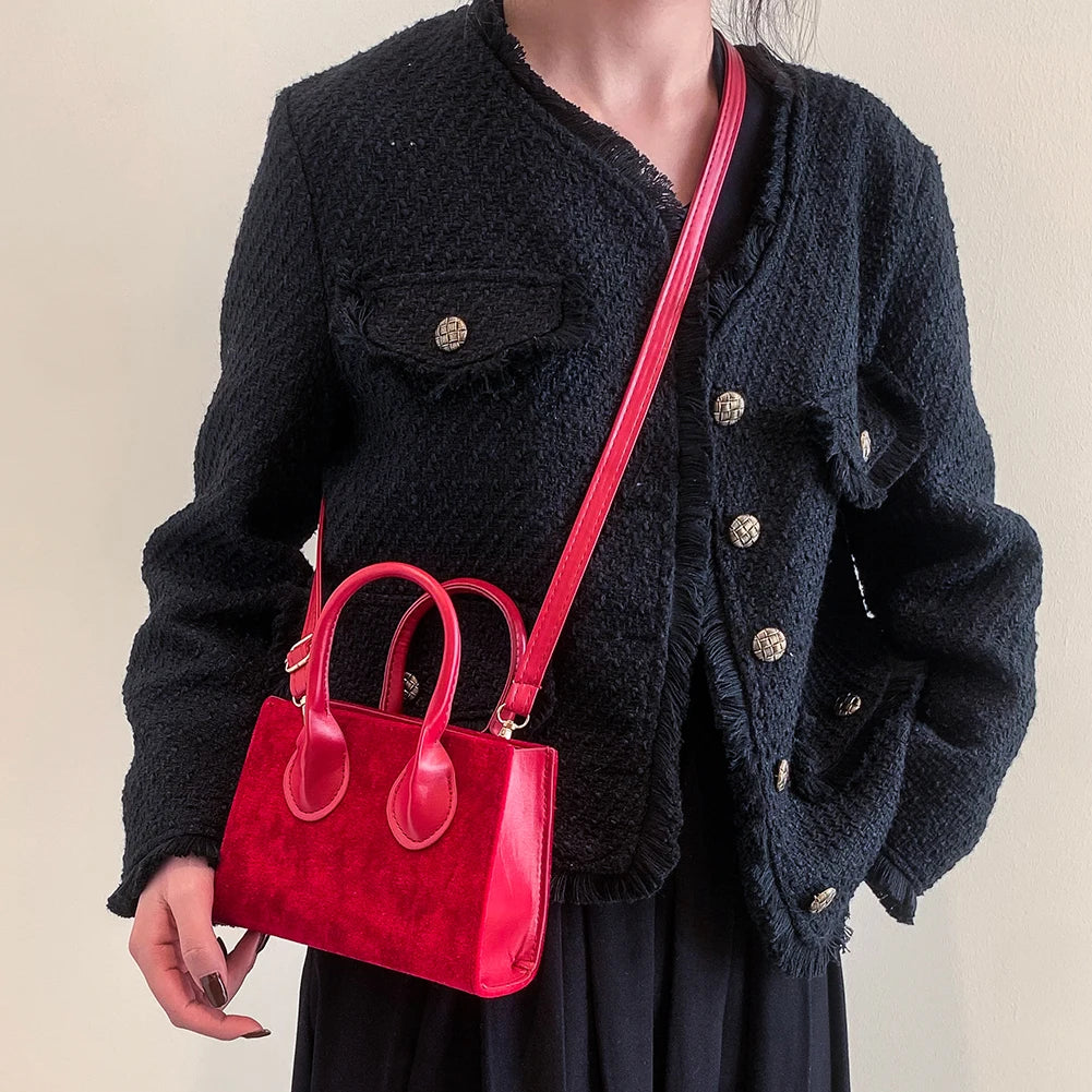 Women Satchel Bags Felt Bags for Women Small Crossbody Bag Handbag Tote