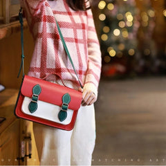 Hand-Sewn PU Leather Satchel Material Pack
