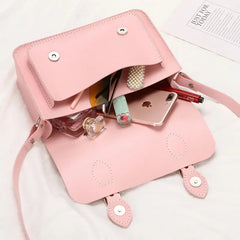 Hand-Sewn PU Leather Satchel Material Pack