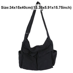 Women Messenger Bag Large Capacity Canvas Casual