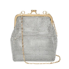 Sequin Evening Clutch Crossbody Party Shoulder Bags Handbag Shell Shape