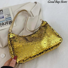 Sequins Handbags Wedding Party Club Shoulder Purse Glitter Clutches