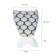 Women Sequins Small Shoulder Bag Crossbody Handbag Girl Cartoon Beach Bags