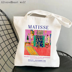 Henri Matisse Full Flower Bag Harajuku Canvas Shopper