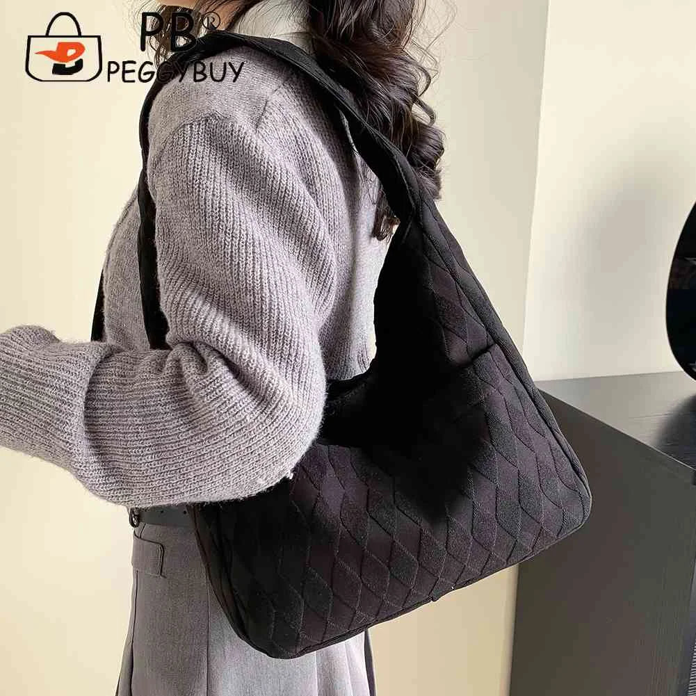Women Casual Top-handle Bag Soft Cloth Large Capacity Travel