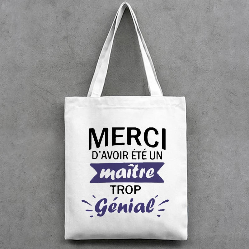 Harajuku Eco Reusable Thank You Mistress Print Shoulder Bag