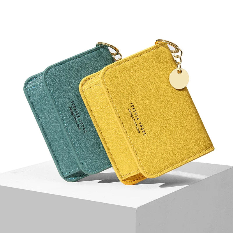 Classic Female Coin Purse Card Holder Top Lady Short Wallets