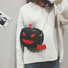 Easter Pumpkin Lamp Shoulder Bag Leather Handbags