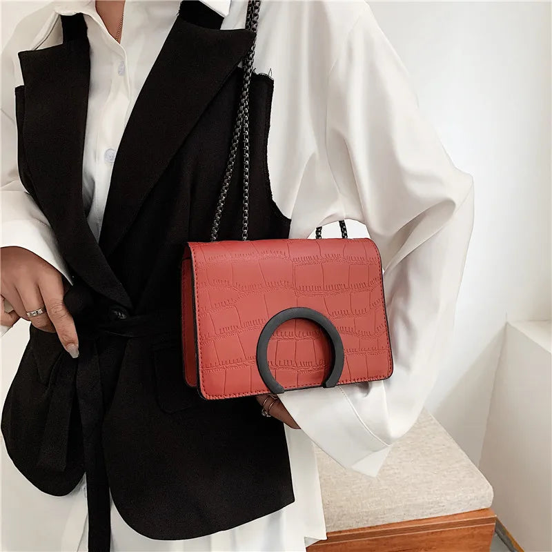Women Shoulder Bag Handbags Small Square Messenger Bag Bolsa Feminina
