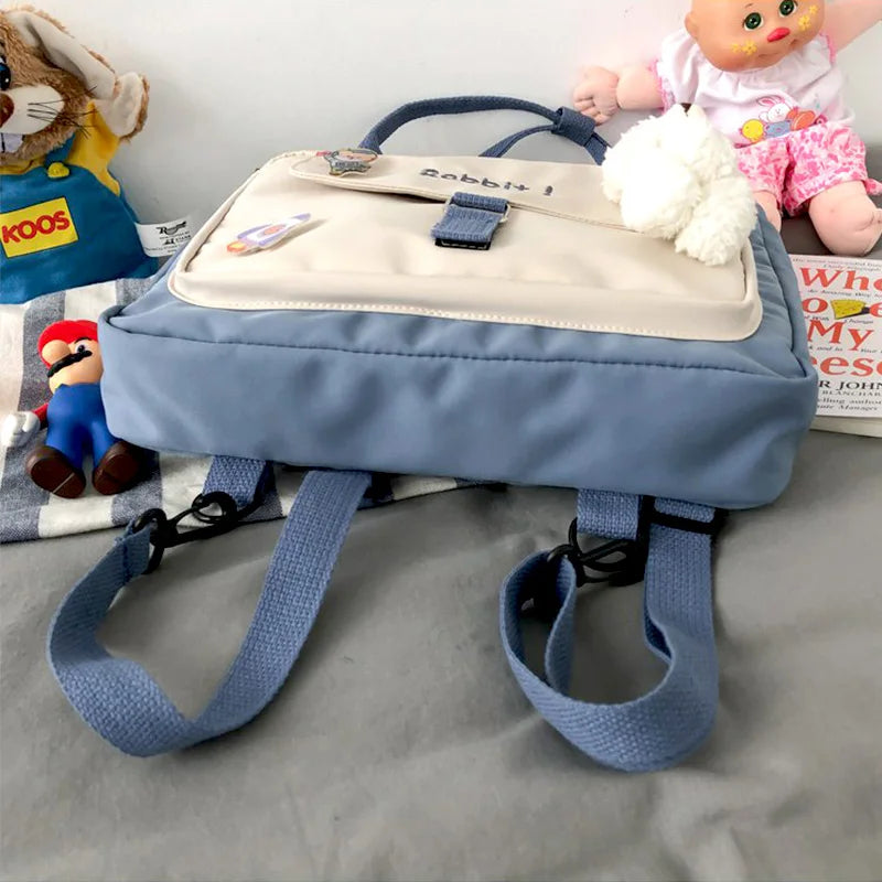 Women Shoulder Bag Nylon Tote Bag Girl Shopper Crossbody Bags