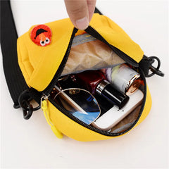 Canvas Shoulder Bag Crossbody Tote Messenger Clutch Solid Femme
