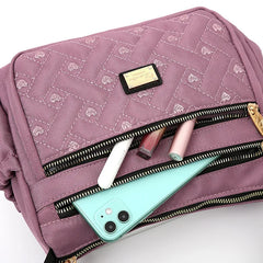 Women Shoulder Bag Oxford Bucket Tote Vintage Handbag