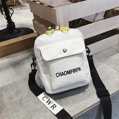Canvas Shoulder Bag for Women Casual Tote Handbag Zipper Messenger Bag