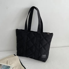 Women Shoulder Bag Casual Ladies Handbag Oxford Cloth Tote Bag