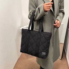 Women Shoulder Bag Casual Ladies Handbag Oxford Cloth Tote Bag
