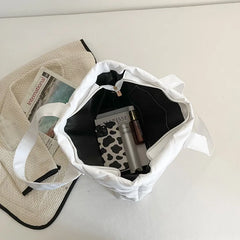 Women Shoulder Bag Casual Ladies Handbag Oxford Cloth Tote Bag