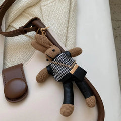 Shoulder Bag Large Capacity Faux Leather Zipper Closure Party Bag