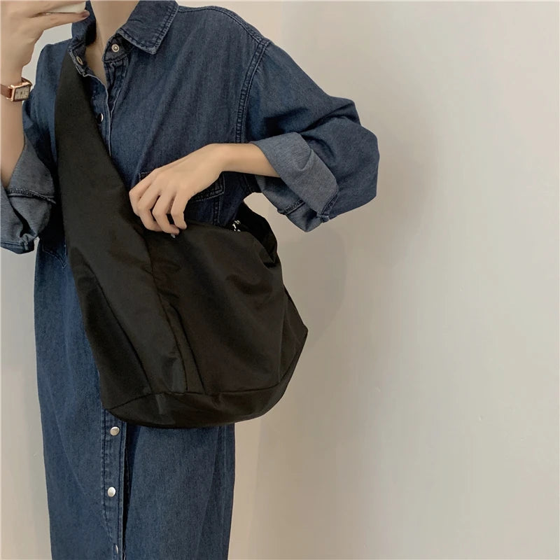 Women Shoulder Bag Tote Handbag Nylon Waterproof Crossbody Bags For Women