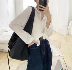 Women Shoulder Bag Tote Handbag Nylon Waterproof Crossbody Bags For Women
