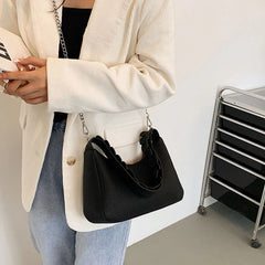 Women Shoulder Bag Petal Shoulder Handbags Armpit Strap Female Hobos Bag