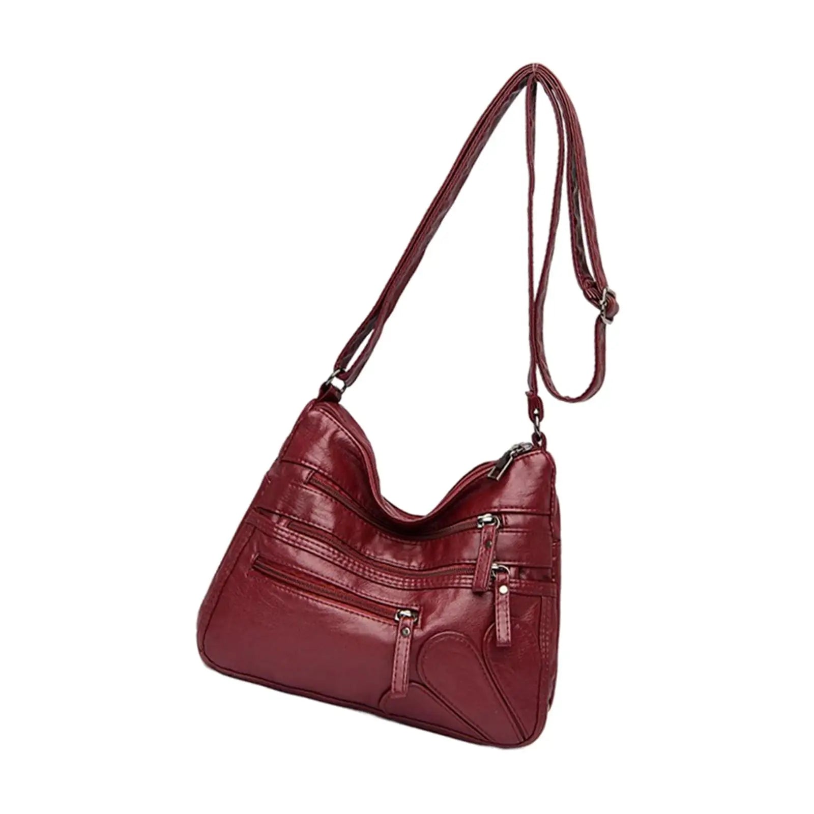 Women Shoulder Bag Large Capacity PU Leather Crossbody Bags Handbag Purse