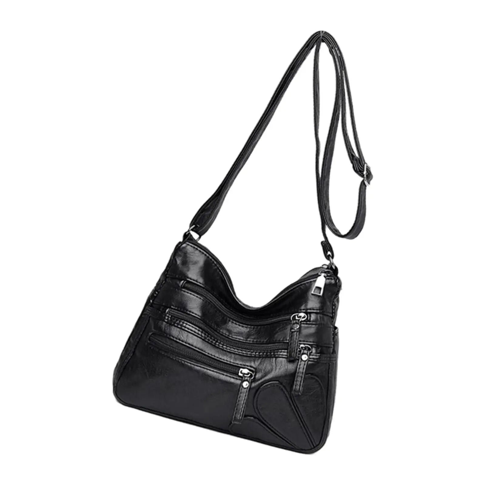 Women Shoulder Bag Large Capacity PU Leather Crossbody Bags Handbag Purse