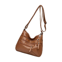 Women Shoulder Bag Large Capacity PU Leather Crossbody Bags Handbag Purse