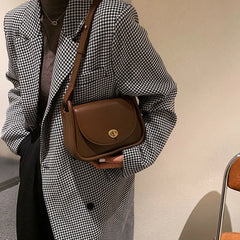 Women Shoulder Bag PU Leather Crossbody Handbags Autumn Winter Small Messenger