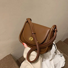 Women Shoulder Bag PU Leather Crossbody Handbags Autumn Winter Small Messenger