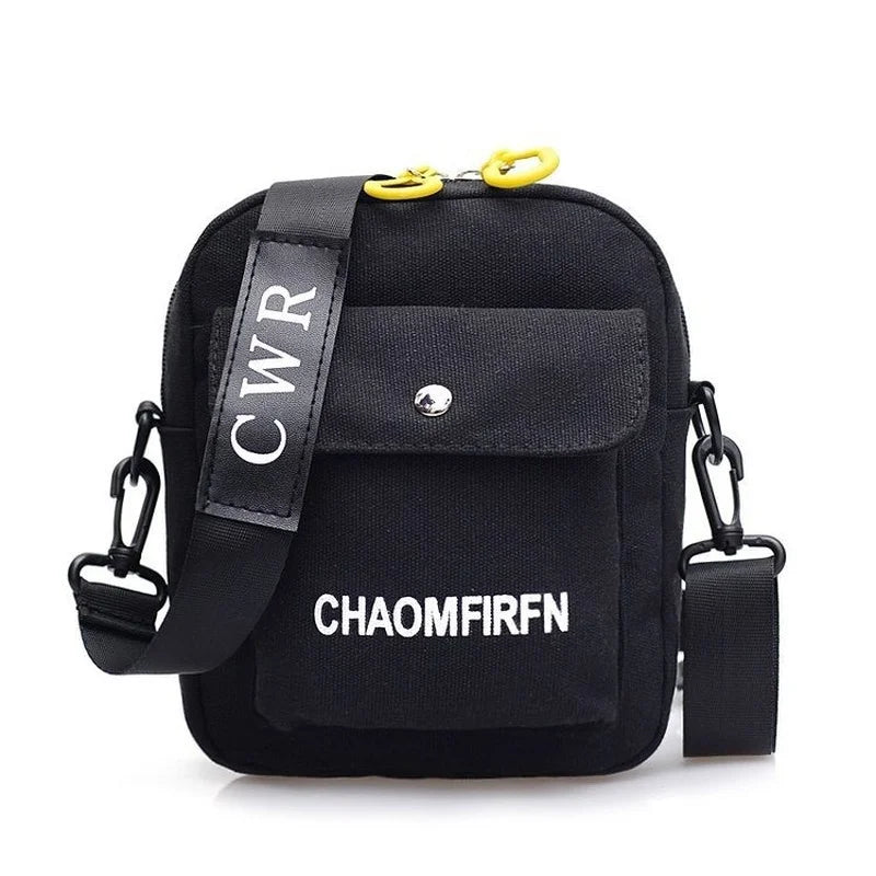 Women Shoulder Bag Casual Tote Outdoor Canvas Handbag Zipper Messenger