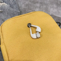 Women Shoulder Bag Pure Casual Tote Outdoor Bag Canvas Handbag Zipper Messenger