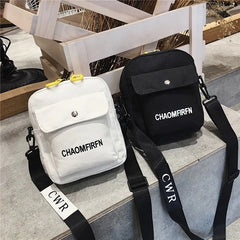 Casual Canvas Shoulder Bag Zipper Messenger Tote Handbag