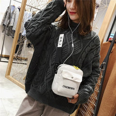 Women Shoulder Bag Casual Tote Outdoor Canvas Handbag