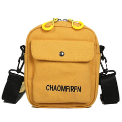 Women Shoulder Bag Pure Casual Tote Outdoor Bag Canvas Handbag Zipper Messenger