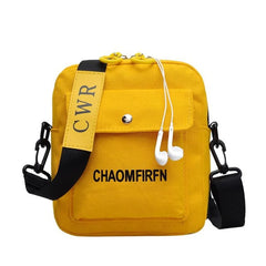 Women Shoulder Bag Outdoor Canvas Handbag Zipper Messenger Sac Main Femme