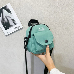 Canvas Shoulder Bag Casual Tote Handbag Zipper Messenger Sac Main Femme