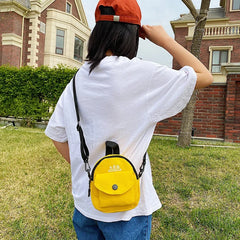 Canvas Shoulder Bag Casual Tote Handbag Zipper Messenger Sac Main Femme