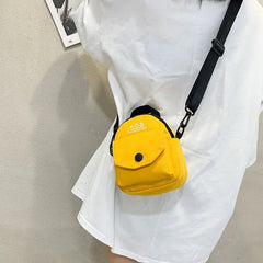 Canvas Shoulder Bag Casual Tote Handbag Zipper Messenger Sac Main Femme