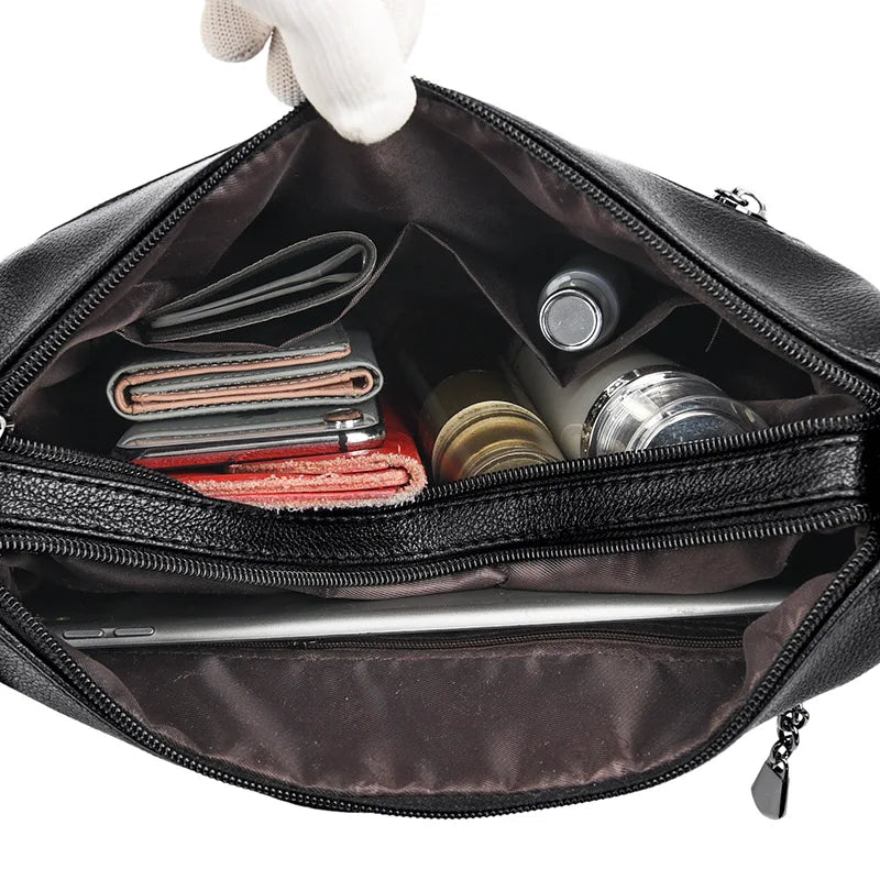 Women Shoulder Bag Leather Handbag Crossbody Bags Sac A Main