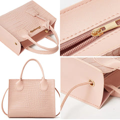 Women Shoulder Bag Mini Handbags PU Leather Crossbody Messenger Zipper