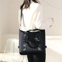Nylon Waterproof Lady Purse Handbag Large Capacity Crossbody Bag