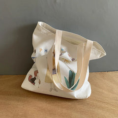 Canvas Shoulder Bag for Women One Shoulder Style