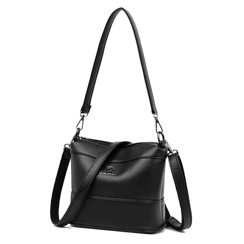 Leather Crossbody Bags for Women Small Purses and Handbag