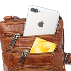 Vintage Soft Pu Leather Shoulder Bag for Women