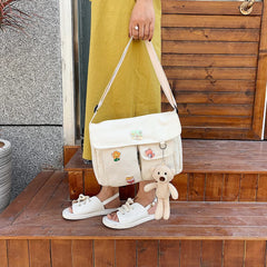 Harajuku Crossbody Bag Large Capacity Handbag for Shopping