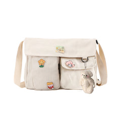 Japanese Harajuku Handbag Large Capacity Messenger Bag for Shopping