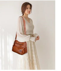 Women Shoulder Bag Ladies Crossbody Bag for Female Handbags Soft Leather Bags