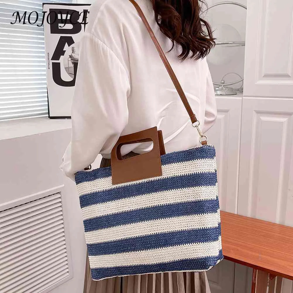 Large Capacity Knit Shoulder Bag Soft for Daily Travel