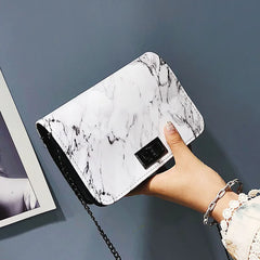 Marble Pattern Handbags Women Shoulder Bag